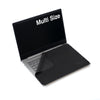 Keyboard Cover Protector Screen Cleaner for MacBooks Multi Size Screens Black